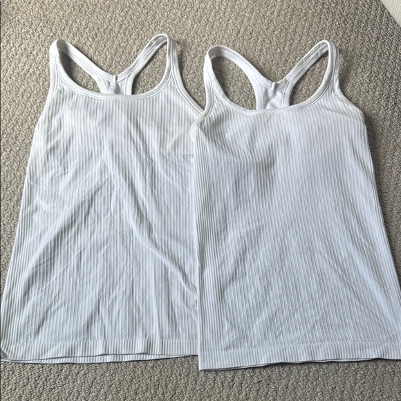 lululemon athletica Tops - Lululemon Ebb to street tank in White
